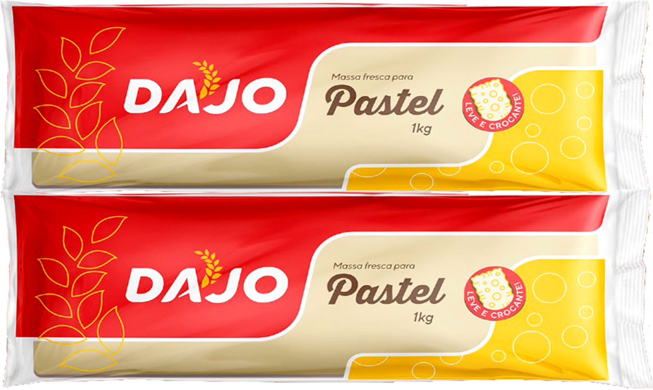 Massa p/ Pastel Dajo Rolo 1kg